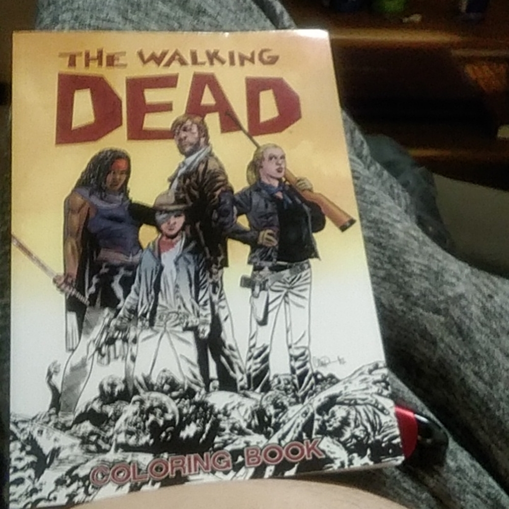 Walking Dead coloring book